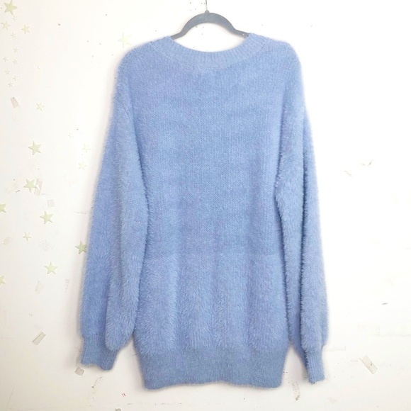 SWEET lovely oversize slouchy eyelash sweater - Picture 5 of 7